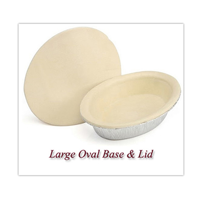 large oval base and lid